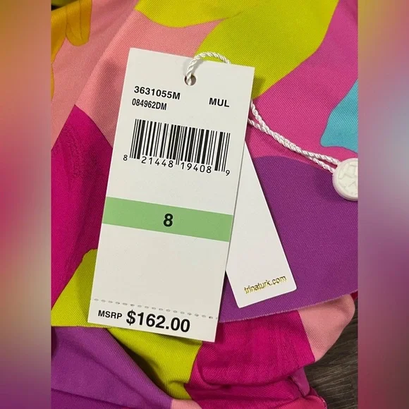 *NWT* Trina Turk Monaco Ruffle One Piece Swimsuit - Picture 6 of 7